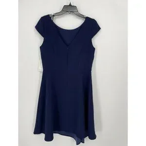 Women's Harper Rose Fit & Flare Dress, Size 14 - Blue